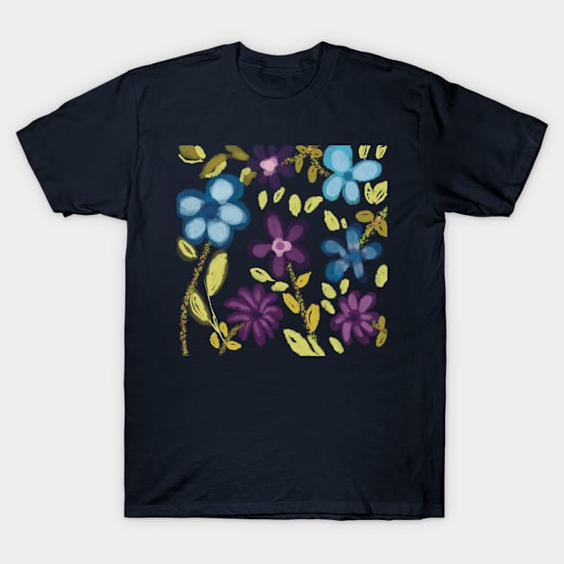 FLOWERS WATERCOLOUR T-Shirt by HAIFAHARIS